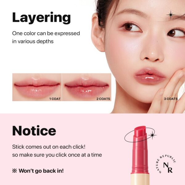 Nature Republic HONEY MELTING LIP (00 CHAI MILK TEA) SOFT LIP STICK,korean lip, Lip Gloss, Glow lip, - Image 3