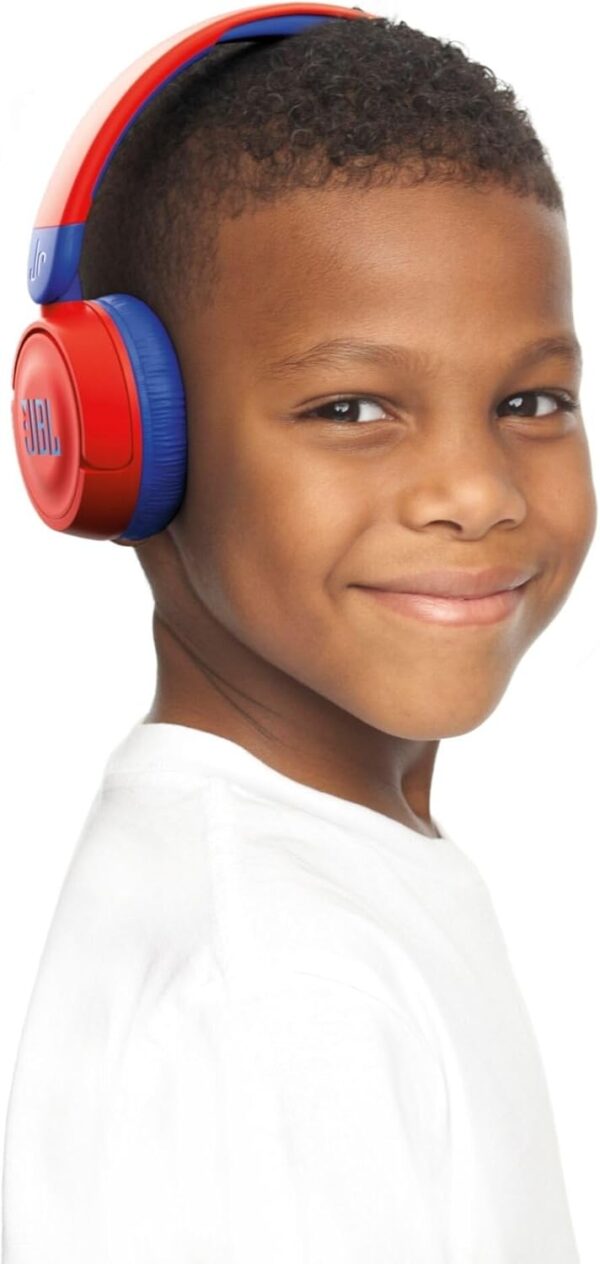 JBL Jr310BT Kids Wireless On-Ear Headphones - Bluetooth Headphones with Microphone, Safe Sound Under 85dB Volume, - Image 2