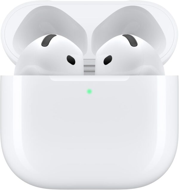 Apple AirPods 4 Wireless Earbuds, Bluetooth Headphones, with Active Noise Cancellation, Adaptive - Image 2
