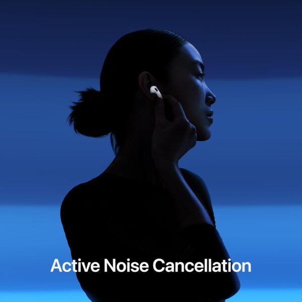 Apple AirPods 4 Wireless Earbuds, Bluetooth Headphones, with Active Noise Cancellation, Adaptive - Image 4