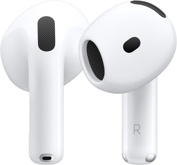 Apple AirPods 4 Wireless Earbuds, Bluetooth Headphones, with Active Noise Cancellation, Adaptive