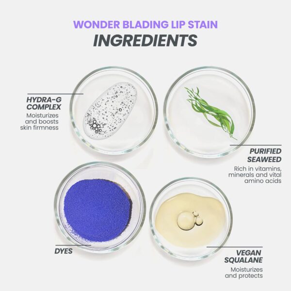 Wonderskin Wonder Blading Lip Stain Peel Off Masque - Long Lasting, Waterproof and Transfer - Image 3